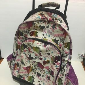 Justice Rolling Backpack